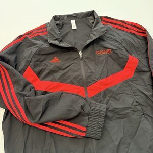 Adidas Predator Track Jacket Men’s XL Black Red 30th Anniversary Woven Zip